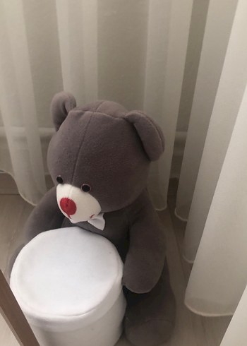 Gri Peluş Ayıcık Oyuncak