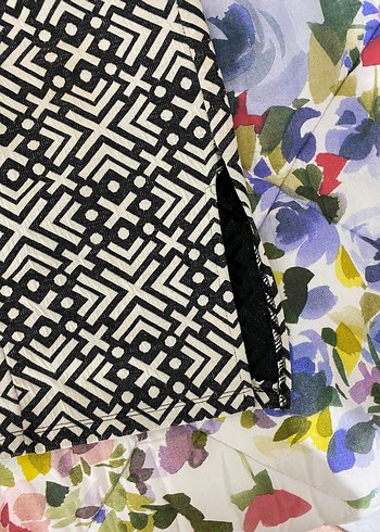 Kadın Pileli Kumaş yırtmaçlı etek - Görsel 2