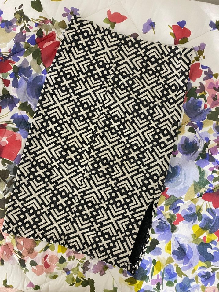 Kadın Pileli Kumaş yırtmaçlı etek - Görsel 4