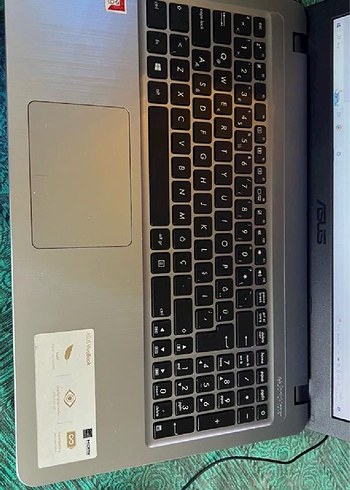 Gri  Renkli ASUS Dizüstü Bilgisayar - Görsel 4