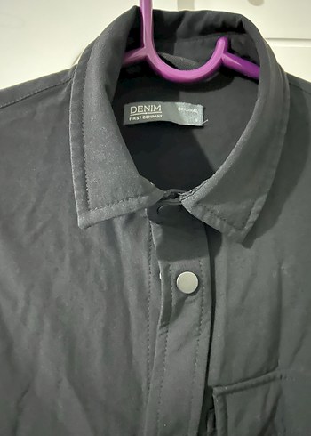 Erkek veya kadın Siyah Düğmeli Midi ceket - Görsel 2