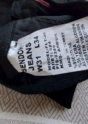 Siyah erkek keten  Kumaş Pantolon - Görsel 3