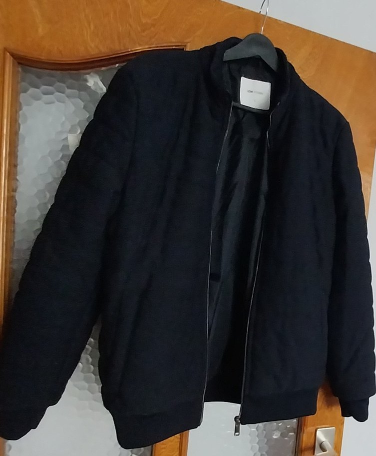 Fermuarlı Siyah Erkek Midi Mont - Görsel 5