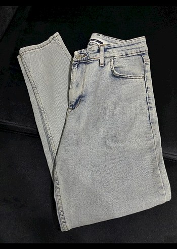 Mavi Bilek Boy Kadın Denim Pantolon