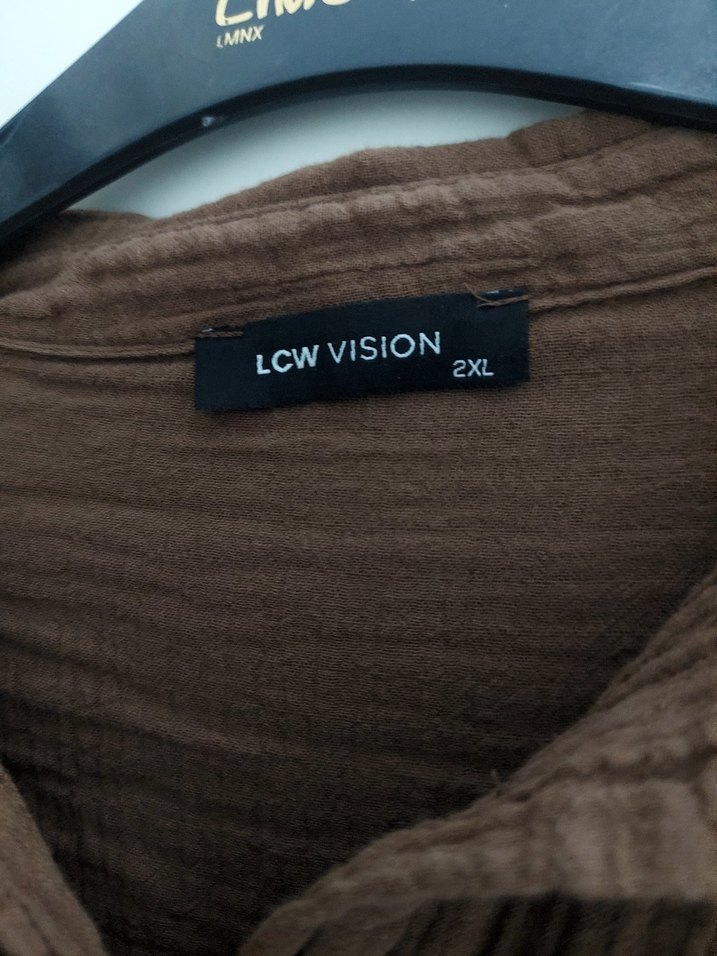 LCW Kahverengi Müslim Gömlek - Görsel 3