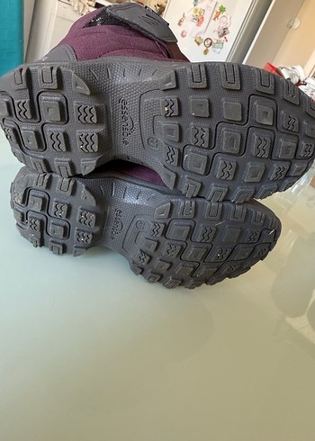 Decathlon Kız Çocuk Mor Cırt Cırtlı Lastik Bot
