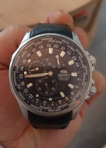 Orient Erkek Klasik Siyah Saat