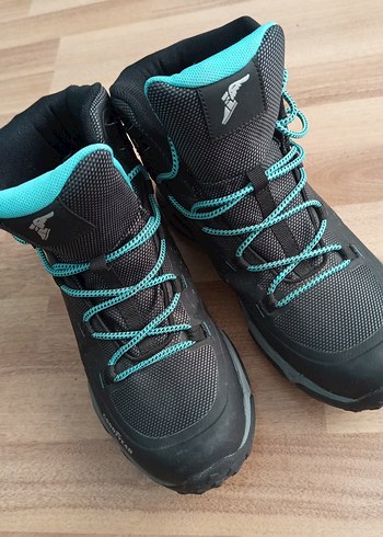 Turkuaz Erkek Biker Ayakkabı Bağcıkları - Görsel 6