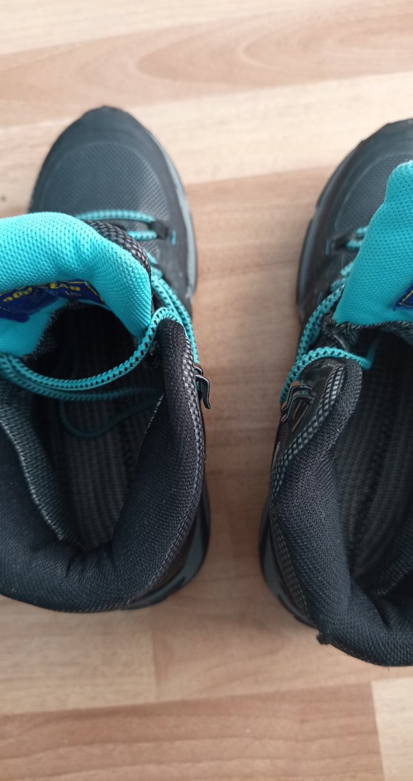 Turkuaz Erkek Biker Ayakkabı Bağcıkları - Görsel 3