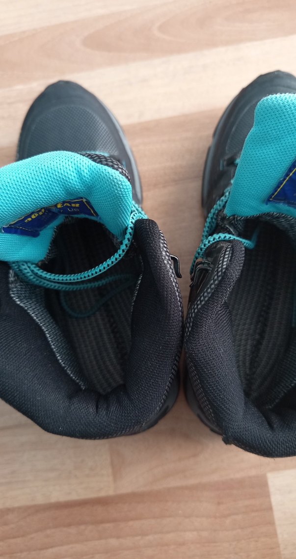 Turkuaz Erkek Biker Ayakkabı Bağcıkları - Görsel 4