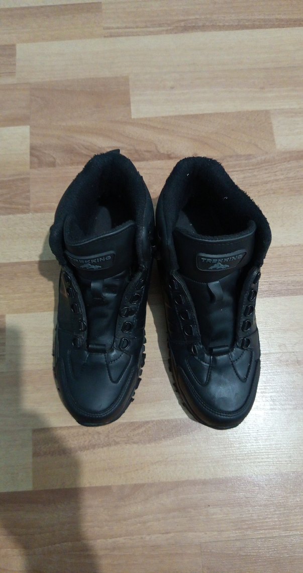 Siyah Erkek Spor Tarzı Kauçuk Bot - Görsel 2