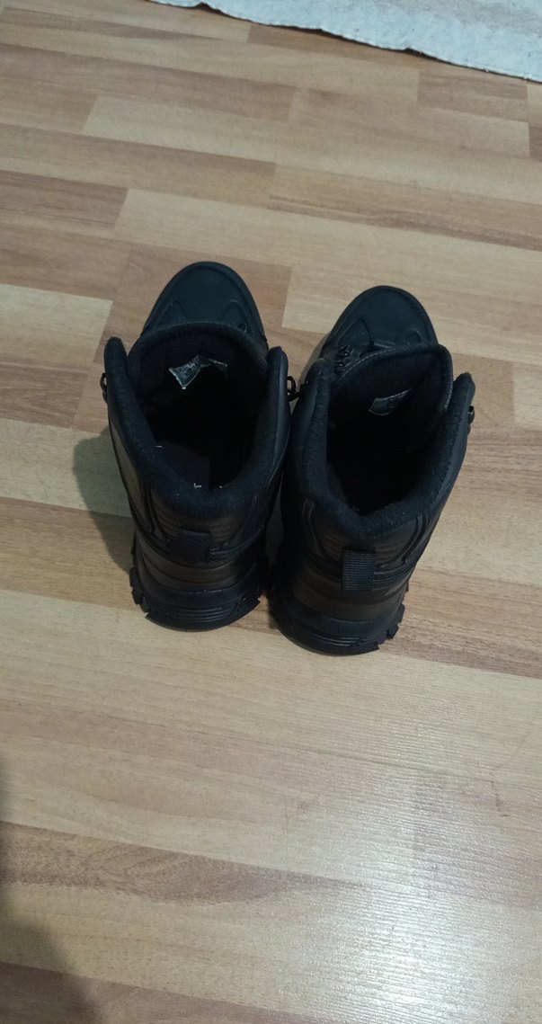 Siyah Erkek Spor Tarzı Kauçuk Bot - Görsel 3