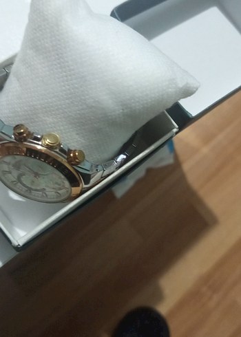 Beyaz klasik erkek kol saati - Görsel 4