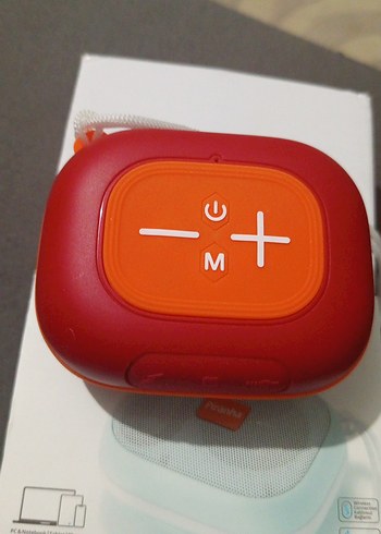 Piranha Beyaz Kablosuz Bluetooth Hoparlör - Görsel 4