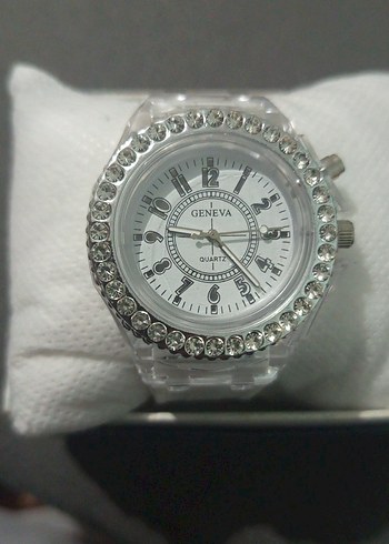 Pembe Taşlı Kadın Kol Saati - Görsel 4