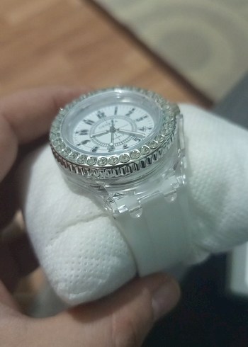 Pembe Taşlı Kadın Kol Saati - Görsel 5