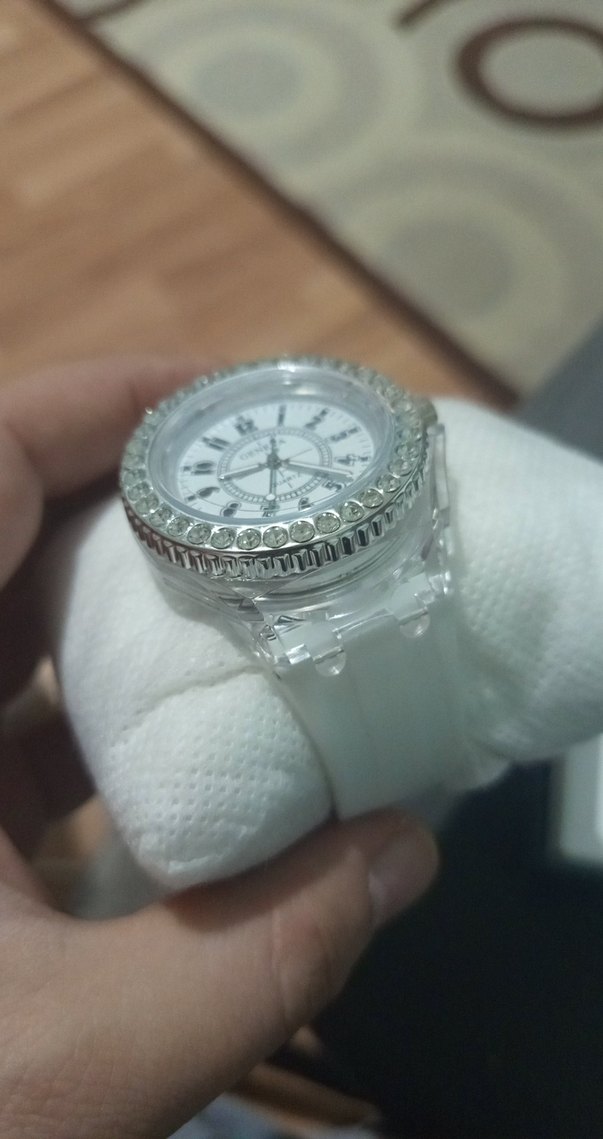 Pembe Taşlı Kadın Kol Saati - Görsel 5