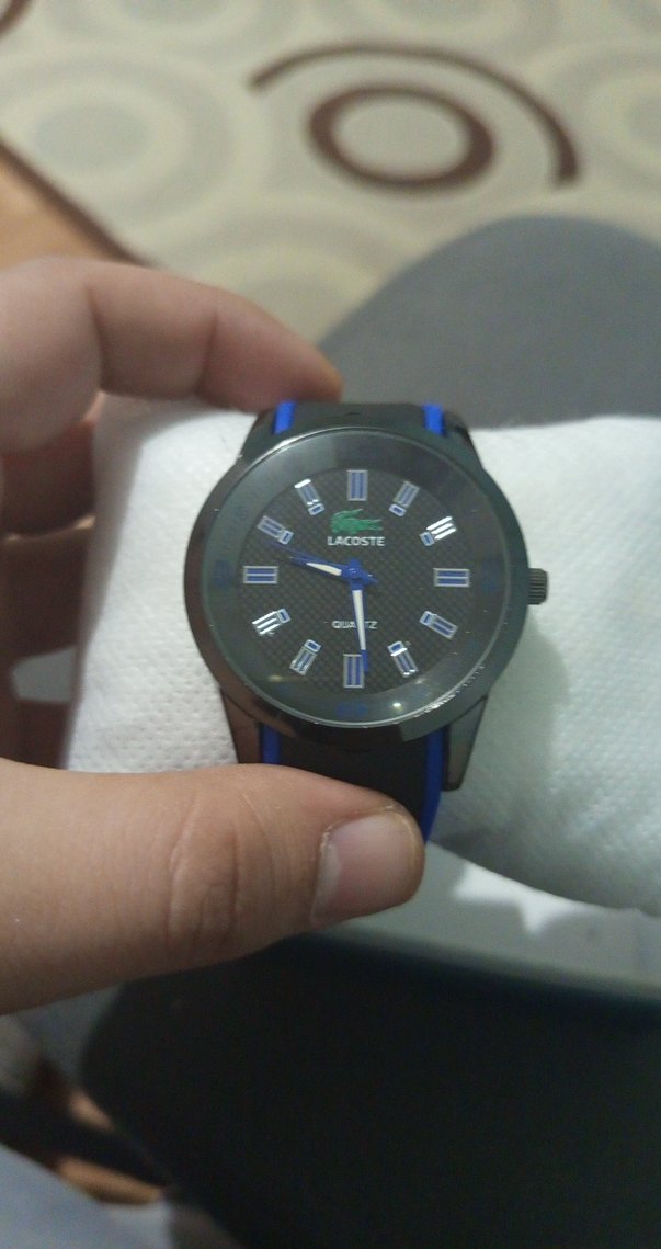Lacoste Siyah Erkek Kol Saati - Görsel 5