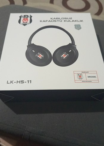 Kablosuz Kafaüstü Kulaklık LK-HS-11 Siyah - Görsel 2