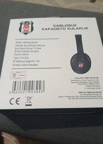 Kablosuz Kafaüstü Kulaklık LK-HS-11 Siyah - Görsel 4