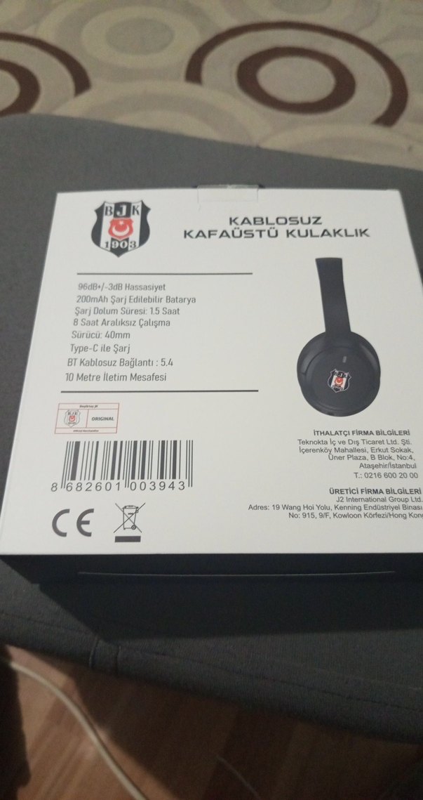 Kablosuz Kafaüstü Kulaklık LK-HS-11 Siyah - Görsel 3