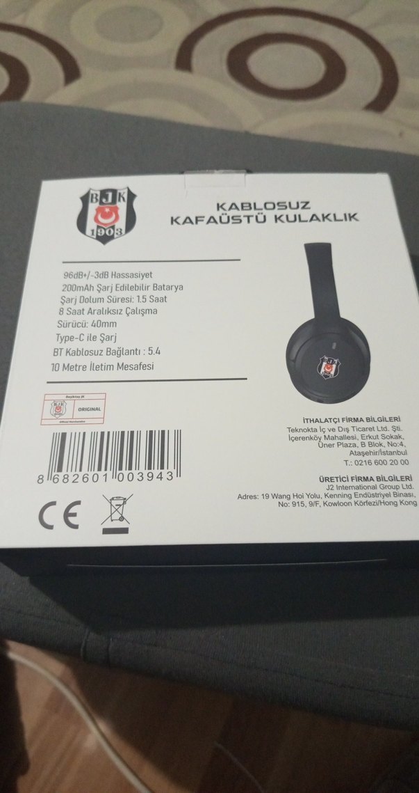 Kablosuz Kafaüstü Kulaklık LK-HS-11 Siyah - Görsel 4