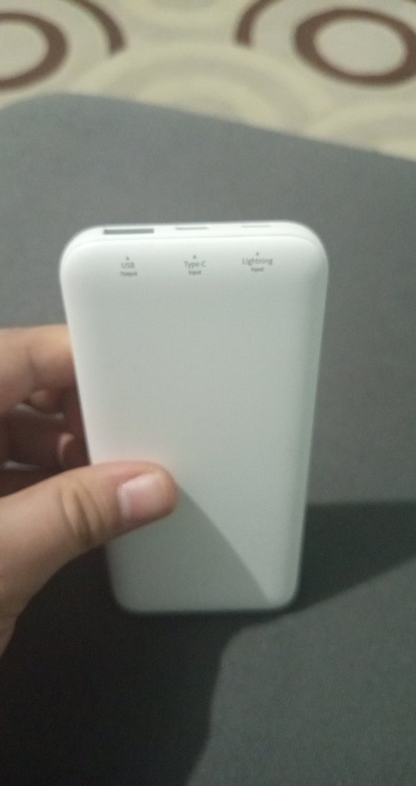 Beşiktaş Logolu Beyaz Power Bank - Görsel 4