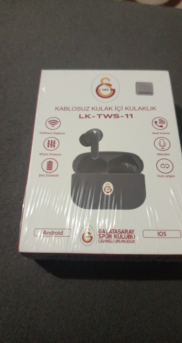 Galatasaray Lisanslı Kablosuz Kulak İçi Kulaklık - Görsel 2