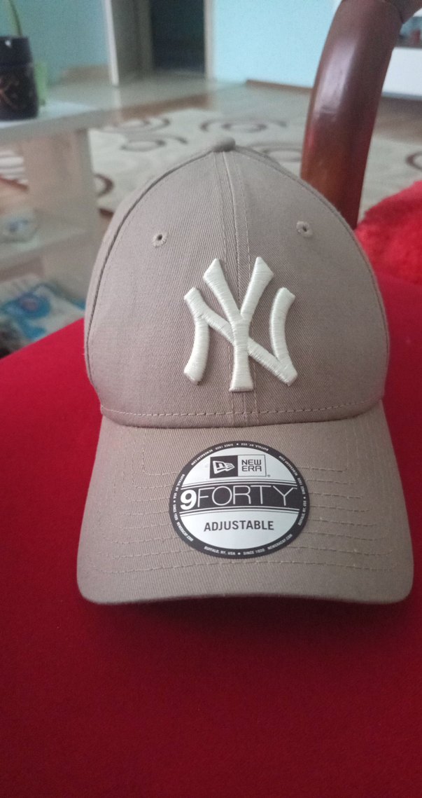 Gri New Era Ayarlanabilir Kadın Şapka - Görsel 3