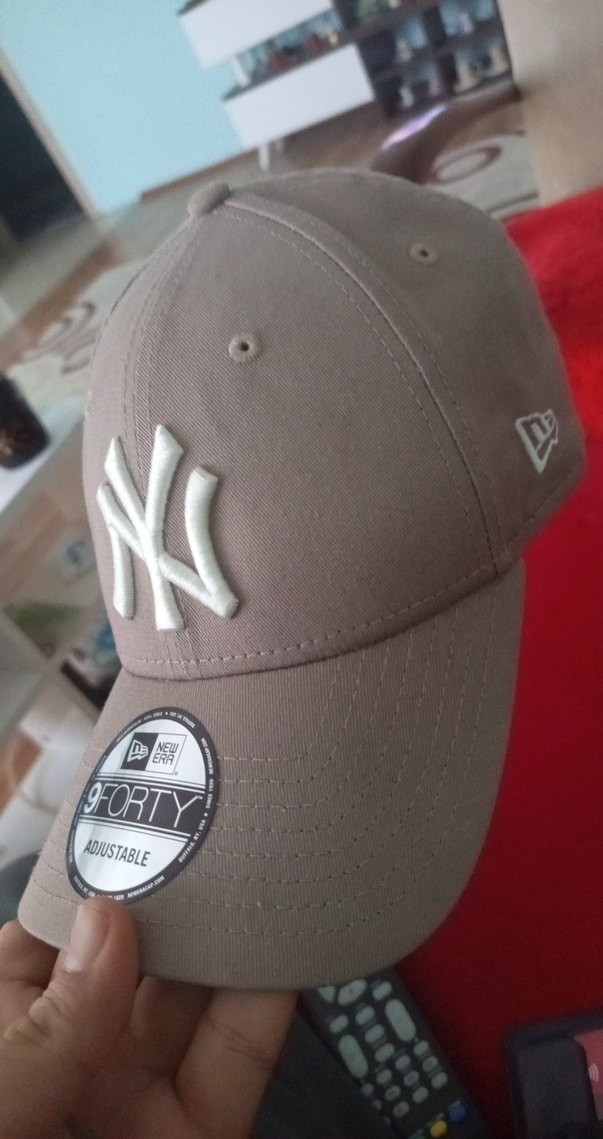 Gri New Era Ayarlanabilir Kadın Şapka - Görsel 4