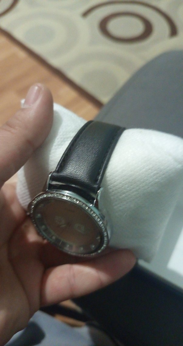 Kadın Beyaz Klasik Pullu Kol Saati - Görsel 5