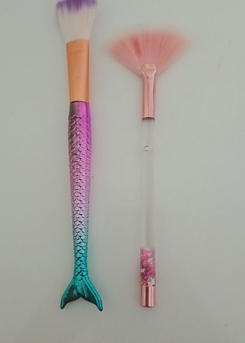 Pastel Pembe Makyaj Fırçaları Seti