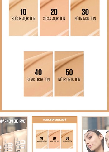 Maybelline Fit Me BB Krem SPF 50 - 20 Nude - Görsel 2