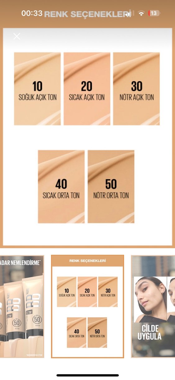 Maybelline Fit Me BB Krem SPF 50 - 20 Nude - Görsel 2