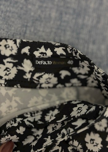 Çiçek Desenli Midi / Maxi Boy Etek - Görsel 4