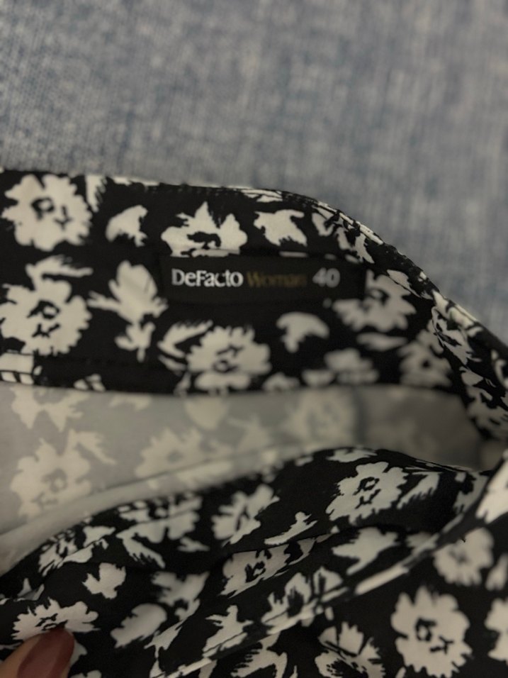 Çiçek Desenli Midi / Maxi Boy Etek - Görsel 4