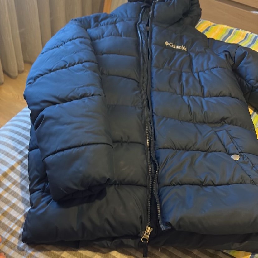 Columbia Lacivert Kapitoneli Erkek Mont - Görsel 4