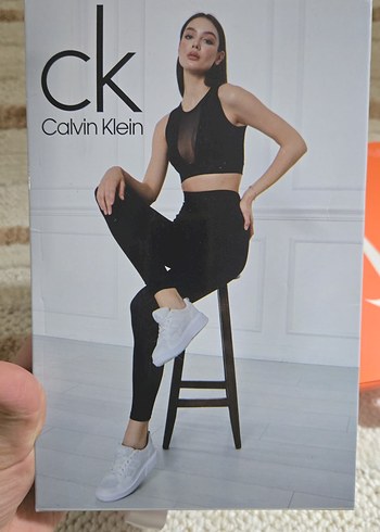 Calvin Klein Siyah Mini Kadın Tayt
