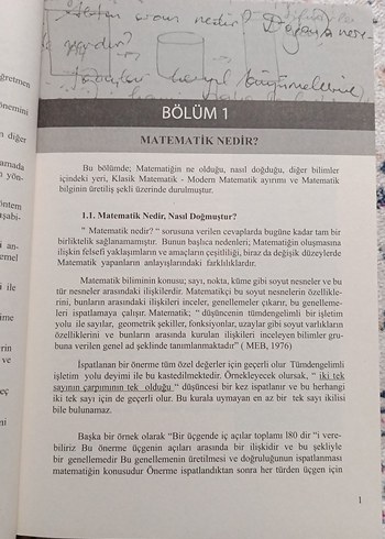 İlkokullarda Matematik Öğretimi Kitabı