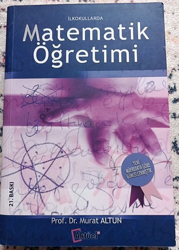 İlkokullarda Matematik Öğretimi Kitabı