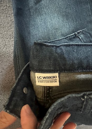 LC Waikiki Gri Erkek Çocuk Denim Normal Boy Pantolon