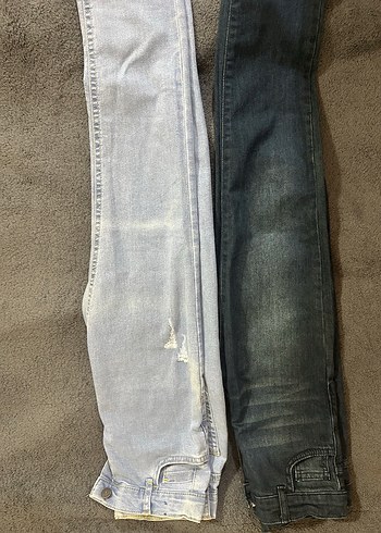 Gri Erkek Çocuk Denim Normal Boy Pantolon