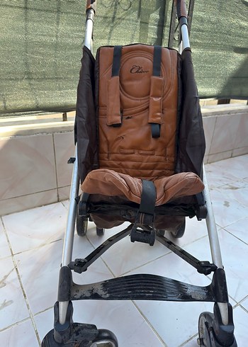 Koyu Kahverengi Bebek Arabası
