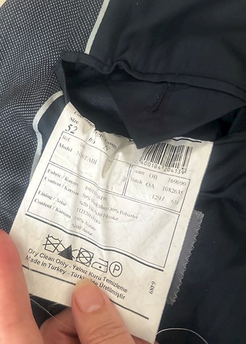Altınyıldız Düğmeli Gri Erkek Ceket
