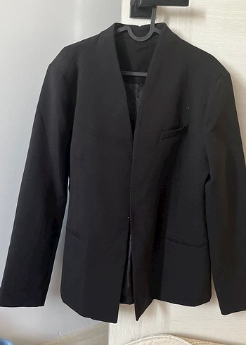 Defacto Sik Siyah Blazer Ceket