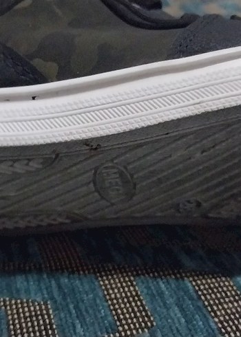 24 Beden Gri Kamuflaj Erkek Çocuk Botu Velcro