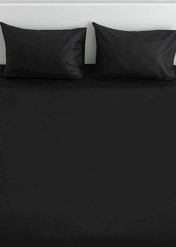 Düz Siyah Nevresim Takımı - Görsel 4