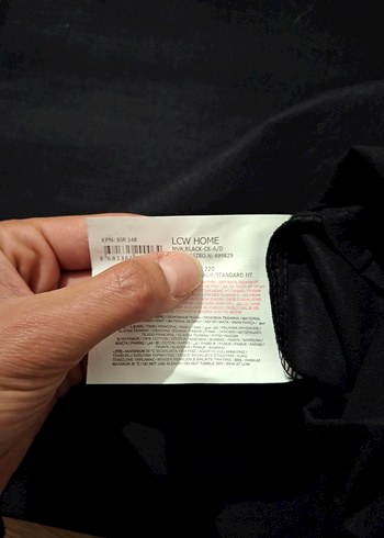 Düz Siyah Nevresim Takımı - Görsel 2