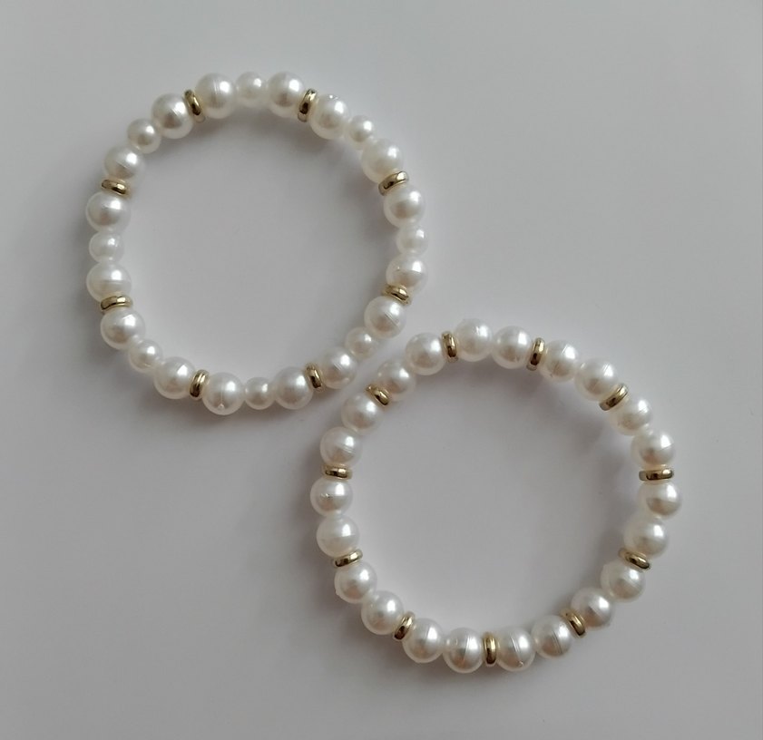 2 Adet İnci Bileklik - Görsel 2