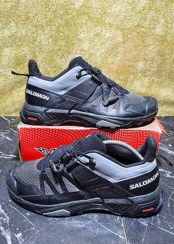 Salomon Orijinal Salomon Siyah Gri Outdoor Spor Ayakkabi